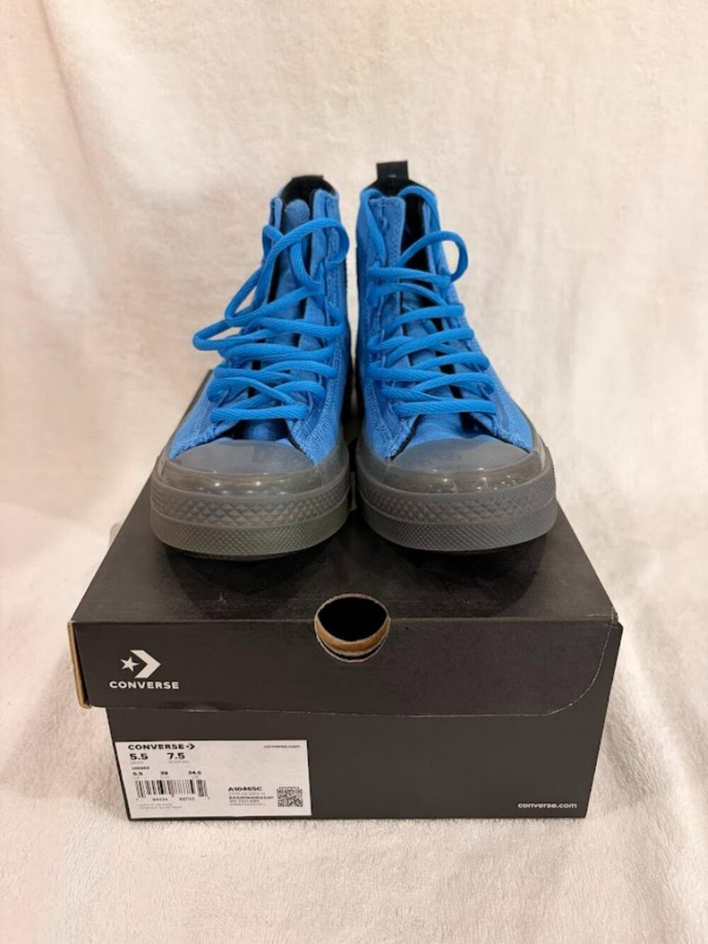 New Converse A10465C Blue Mens 5.5 Womens 7.5